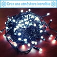 thumbnail image 4 of Luces navideñas serie Blanco FRIO 10 Metros 200 LEDs DOSYU DY-ICE200L-V8, 4 of 5