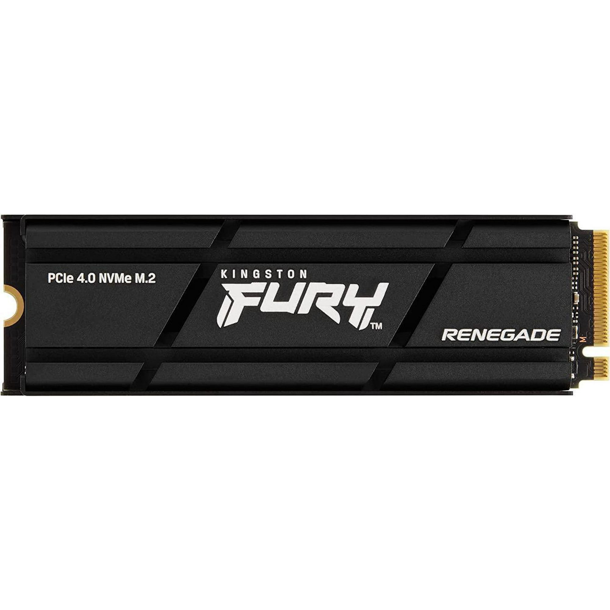 Kingston SFYRDK/2000G Fury Renegade 2TB PCIe Gen 4 NVMe M.2 Internal Gaming SSD with Heat Sink|PS5 Ready|Up to 7300MB/s