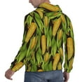 thumbnail image 6 of Naloa Corn 2 Men's Casual Hooded Collar Drawstring Hoodies Pullover Sweatshirts Casual Long Sleeve Shirts-4X-Large, 6 of 7