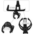 thumbnail image 4 of Adjustable 360 Degree Swivel Clamp, High-Strength Nylon Plastic Steel Bottle Cage For Bicycles, Easy Installation Without Tools Set Of 2, Wide Application Black, 4 of 8
