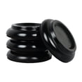 thumbnail image 2 of LeeQinersw 4 Pieces Piano Caster Cups,Piano Leg Coasters,Support, Anti Noise,Wooden, Piano Black, 2 of 9