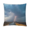 thumbnail image 2 of Ahgly Company Coussin d'Intérieur Earth Lightning, 18 Pouces par 18 Pouces, 2 of 6