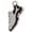 Black, variant on Silver-tone Teal Running Shoe - Silvertone Senior Mom Class of 2026 Dome Necklace, 18"