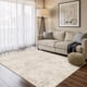 thumbnail image 1 of Alfombra lavable Art&Tuft, 122 x 183 cm, antideslizante, color beige, 1 of 9
