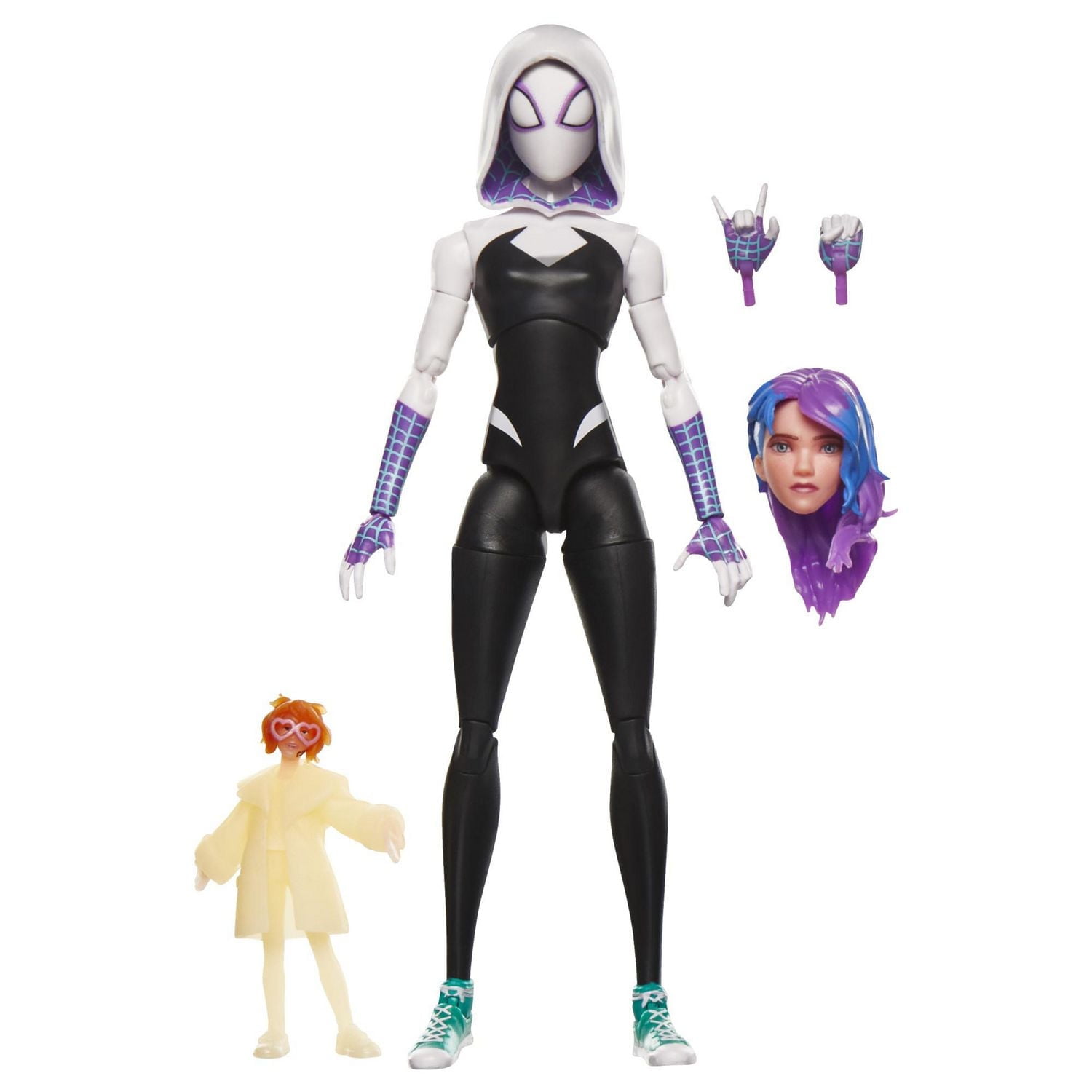 Marvel Legends Series Spider-Man: Across the Spider-Verse, figurine de collection Spider-Gwen (15 cm)