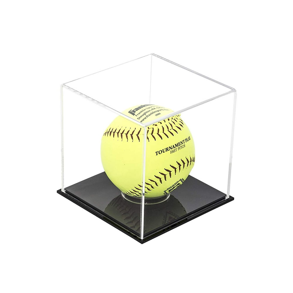 Deluxe Clear Acrylic Softball Display Case (A081SB)