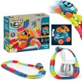 thumbnail image 1 of Muyoka Race Track Toys Juego de construcción Riel eléctrico Car Track Montado Toy Engineering Race Track Toys Road Race Playset DIY para niños mayores de 3 años Regalo,92pcs Muyoka Hogar, 1 of 7
