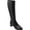 Black Synthetic High 6, variant on Trotters Womens Lyra Black Fashion Boots Size 6 (2E)