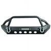 Paramount Restyling 51-0037 Black Front Tubular Bumper (Jeep Wrangler YJ/TJ)