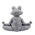 thumbnail image 2 of Adornos de jardín Perro meditador Animal de meditación Adecuado para decoración de jardín al aire libre (Rana de meditación 12 cm), 2 of 3