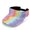 Rainbow Sakura, variant on Rainbow Star Pattern Empty Top Design Sun Visor Cap, Polyester Fabric Adjustable Sports Visor Hat Adjustable Back Strap Outdoor Sun Visor Cap for Men