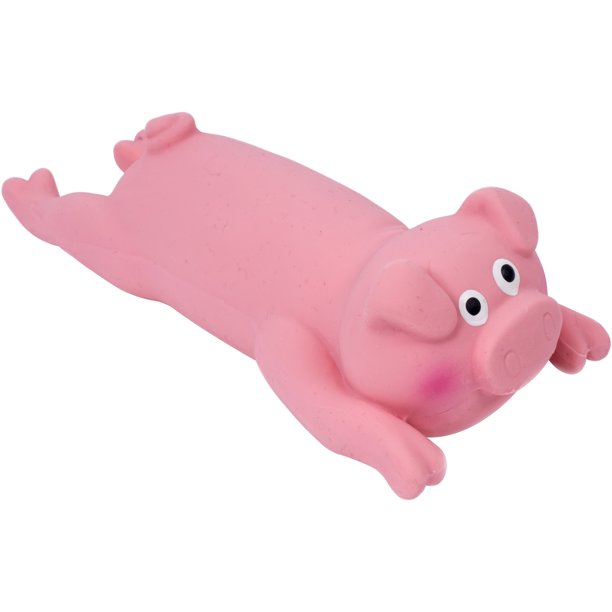 Petface Latex Lounging Pig Dog Toy