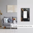 thumbnail image 5 of Balery Black And Gold White Horse for Duplex Wall Plates Kit, Electrical Outlet Covers, Standard Size 1-Gang 5.0" x3.0", Electric Receptacle Plug Covers-Style U, 5 of 6