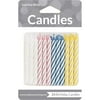 Party Central Pack of 288 Vibrantly Colored Candy Striped Party Candles 2.5"