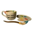 thumbnail image 2 of Hbdhejl Ceramic Coffee Mug With Painting – Design For Home Unique Hand Painted Look Durable Porcelain Perfect For Art Lovers, 2 of 5