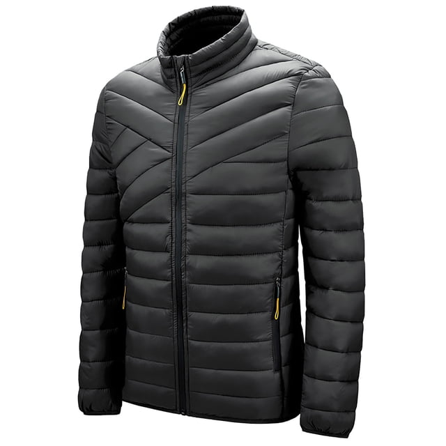 EGNMCR Vestes pour Hommes pour Homme et Manteau d'Hiver Gilet en Coton Manteau Chaud