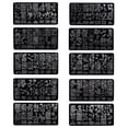 thumbnail image 2 of Lubelski Mode Fleur Papillon Nail Art Timbre Modèle Image Plaque Manucure Accessoire, 2 of 7