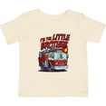thumbnail image 3 of Inktastic Little Brother Fire Truck Boys Baby T-Shirt, 3 of 5