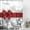 -, variant on Christmas Shower Curtain Sets, Red Bow Wrapping Satin Pattern eith Glittering Bling Shower Curtain, Shining Sparkling Party New Year Decoration Waterproof Bathroom Fabric Curtains