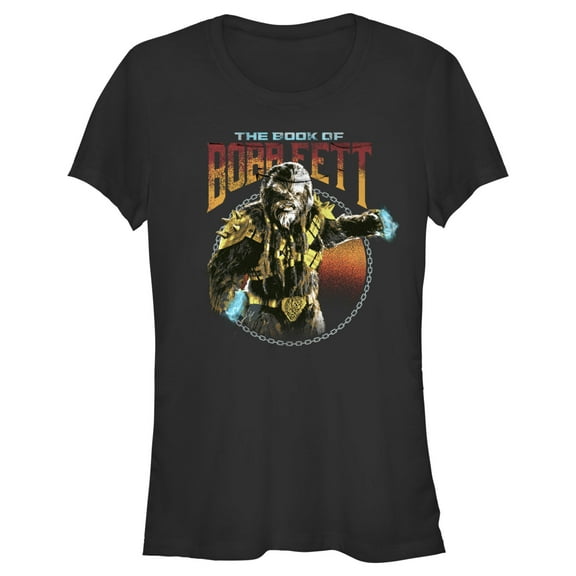 Junior's Star Wars: The Book of Boba Fett Black Krrsantan  Graphic Tee Black Medium