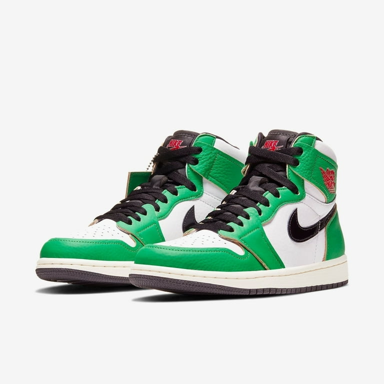 Women's) Air Jordan 1 Retro High OG 'Lucky Green' (2020) DB4612