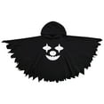 thumbnail image 3 of Usaibhir Kids Glow-in-the-Dark Ghost Costume Boys Girls Boo Hooded Cloak with Scary Face, Halloween Cape for Trick-or-Treating, 3 of 11