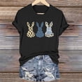 thumbnail image 1 of Haivin Women's Tops 0 Neck Summer short Sleeve Blouse Casual Easter Printed Shirts Vacation Fashion T Shirt, 1 of 6