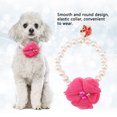 thumbnail image 6 of OTVIAP Dog Pet Pearl Flower Collar Elastic Necklace for Puppy Collar Jewelry Accessory, Pet Pearl Collar, Pet Pearl Necklace, 6 of 8