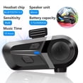 thumbnail image 4 of Auriculares Inalámbricos Bluetooth 5.3 para Motocicletas, Llamadas Manos , Reproductor de Música, Fácil Instalación, Ajuste Universal., 4 of 5