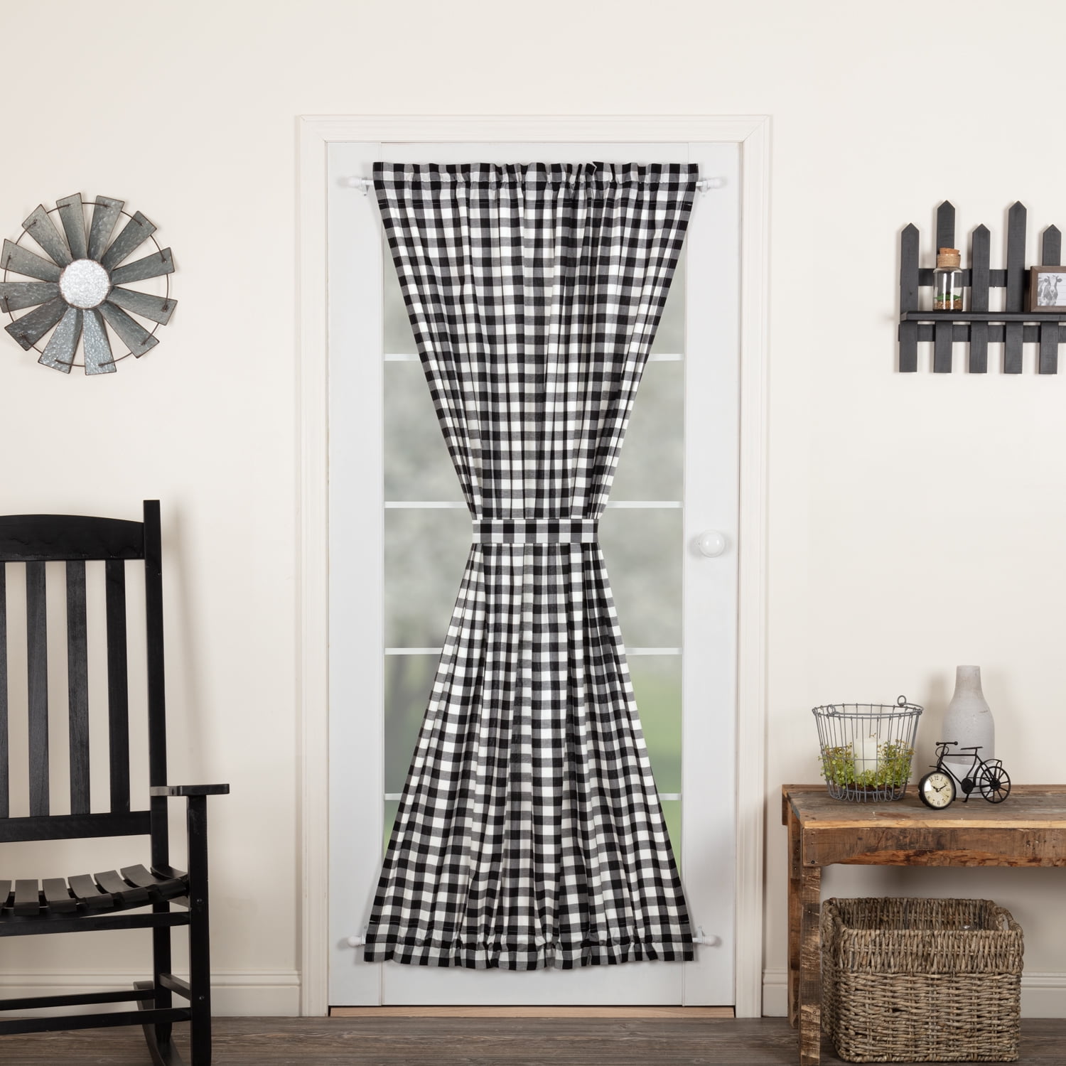 Black And White Farmhouse Curtains Galleries Seoul Garden Decor