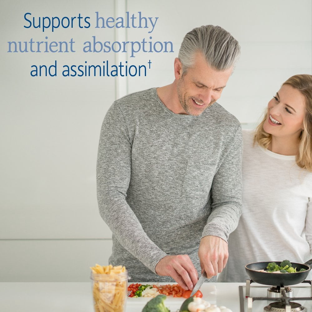 Garden of Life Raw Probiotics for Men Over 50 - Men 50 & Wiser Probiotic with Acidophilus and Bifidobacteria Probiotic-Created Vitamins, Enzymes, and Prebiotics, Gluten Free - 90 Vegetarian Capsules