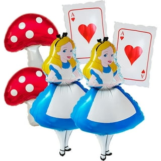 Alice Wonderland Mylar Balloons