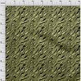 thumbnail image 4 of oneOone Velvet Medium Yellow Fabric Animal Skin Craft Projects Decor Fabric Printed By The Yard 58 Inch Wide, 4 of 4