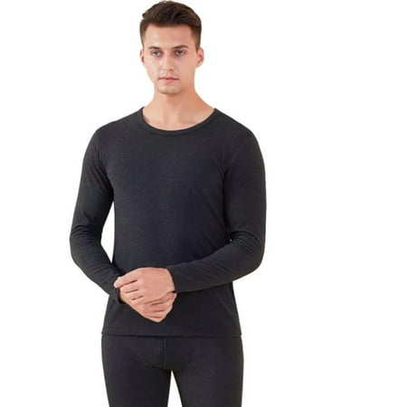 

Men s 2-Piece Cotton Thermal Set with Shirt Pants