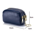 thumbnail image 2 of RFID Credit Card Holder Zipper Card Case Small Wallets for Women Leather Ladies Girls/Gift, 2 of 5