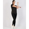 thumbnail image 5 of Real Essentials 5 Pack: Women's Short Sleeve V-Neck Activewear T-Shirt Dry-Fit Wicking Yoga Top (Available in Plus), 5 of 6