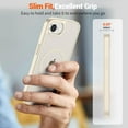 thumbnail image 7 of Mionbel Magnetic for iPhone 16e Case (Compatible with MagSafe)(Military Grade Drop Protection) Slim Translucent Matte Shockproof with Anti-Fingerprint Phone Case,Antique White, 7 of 7