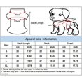 thumbnail image 4 of Small Dog Dress 2 Packs - Cute Tutu Princess Dress for Girl Dogs, Puppy Shirts Vest Pet Apparel For Small Dogs And Cats In Wedding Holiday Spring Summer, Strip, S, 4 of 9