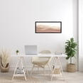 thumbnail image 2 of Stupell Industries Pink Sunburnt Sandy Dessert Distant Hills Landscape Landscape Photography Black Framed Art Print Wall Art, 13 x 30, 2 of 7