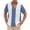 49#Sky Blue, variant on Men's Vintage Bowling Shirt Short Sleeve Button Down Summer Cuba Beach Shirts Royal Blue 4XL