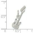 thumbnail image 2 of Beautiful Sterling Silver Electric Guitar Charm, 2 of 2