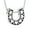 Steel, variant on Stainless Steel Horseshoe Urn Pendant Memorial Cremation Jewelry for Ashes Keepsake Memory Necklace