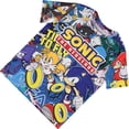 thumbnail image 6 of SEGA Boys Sonic The Hedgehog Shirt, Graphic Hedgehog Trio Sonic T-shirt White - 4/5, 6 of 7