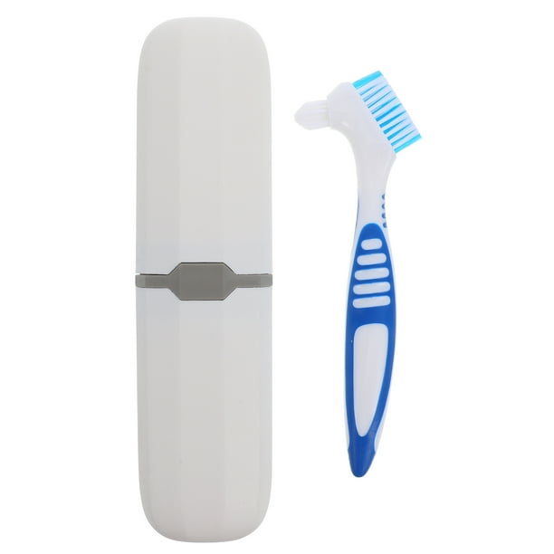 1 Set de Cepillo de Dientes de Viaje, Estuche Portátil para Cepillo de Dientes, Cepillo de Doble Cara con Almacenamiento para el Cuidado Dental