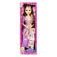 thumbnail image 3 of Muñeca Disney Princess Rapunzel Playdate de 32 pulgadas de alto y articulada, muñeca articulada de mi tamaño con vestido morado, viene con cepillo para peinar su largo cabello dorado, diadema con guir, 3 of 5