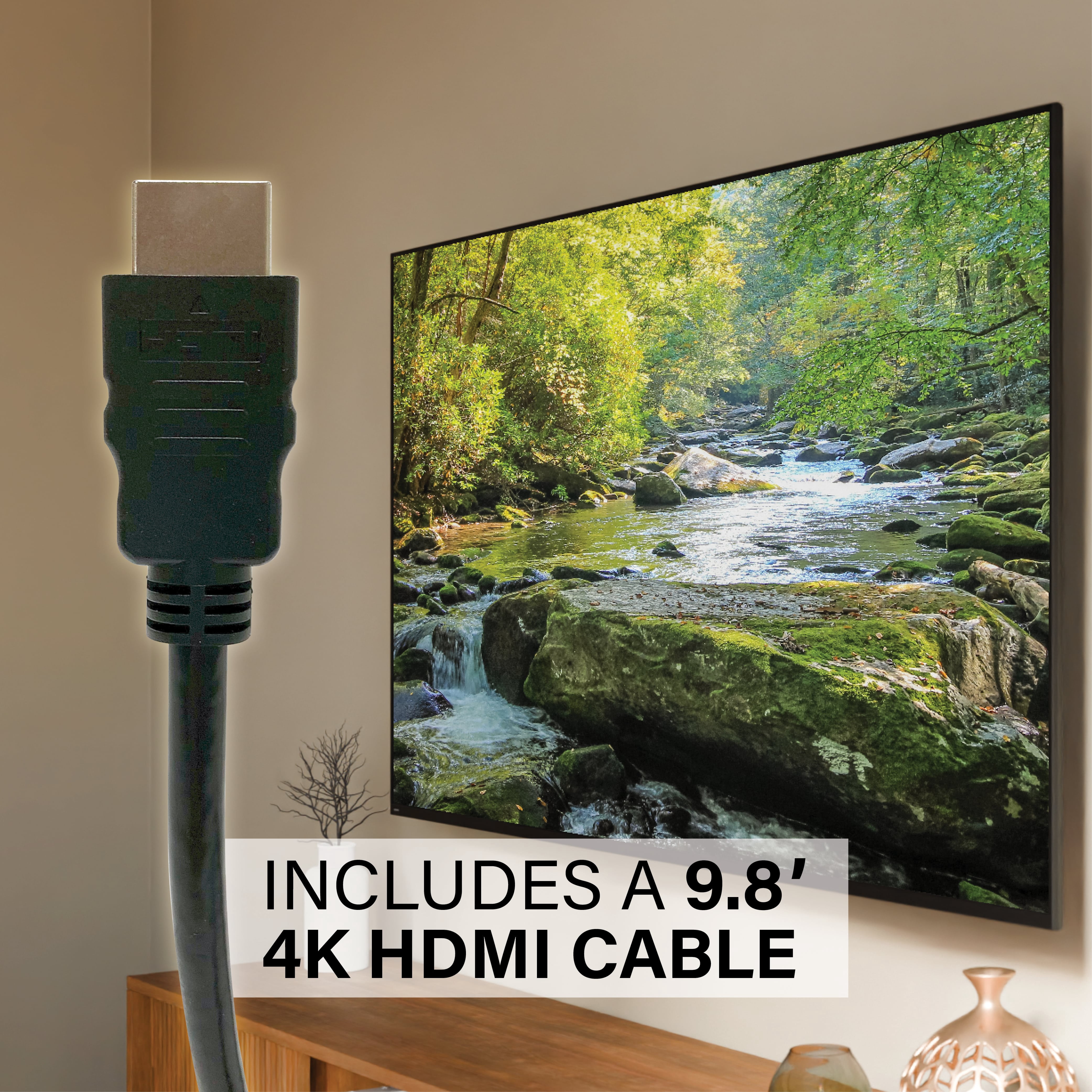 SANUS VuePoint Full-Motion TV Mount for TVs 42"-85" up to 120 lbs