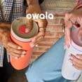 thumbnail image 3 of Owala Gobelet à Café en Acier Inoxydable Isolé SmoothSip Slider, Tasse à Café Glacé Réutilisable, Tasse de Voyage pour Café Chaud, Sans BPA 12 oz, Gousse de Vanille, 3 of 6