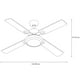 thumbnail image 4 of Ventilador de techo Masterfan Luxor 52 Satinado Ch/Sat, 4 of 4