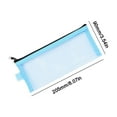 thumbnail image 3 of Btomtd Mesh Pen Bag Transparent Stationery Bag, 3 of 3