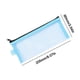 thumbnail image 3 of Estuche de malla para bolígrafos y lápices, bolsa de almacenamiento de nailon transparente | Organizador de papelería rectangular | Soporte para material de oficina, escuela y arte, 3 of 3